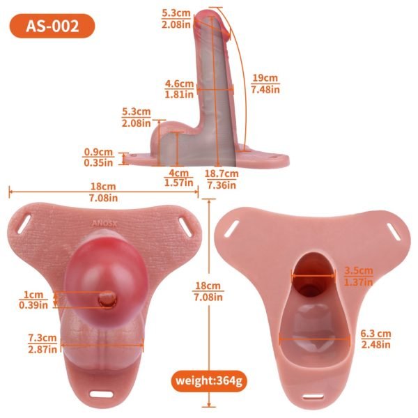 Realistische Silikon Strap-on Penis Sleeve – Penisvergrößerung und Verdickung für Mikropenis – Bild 7