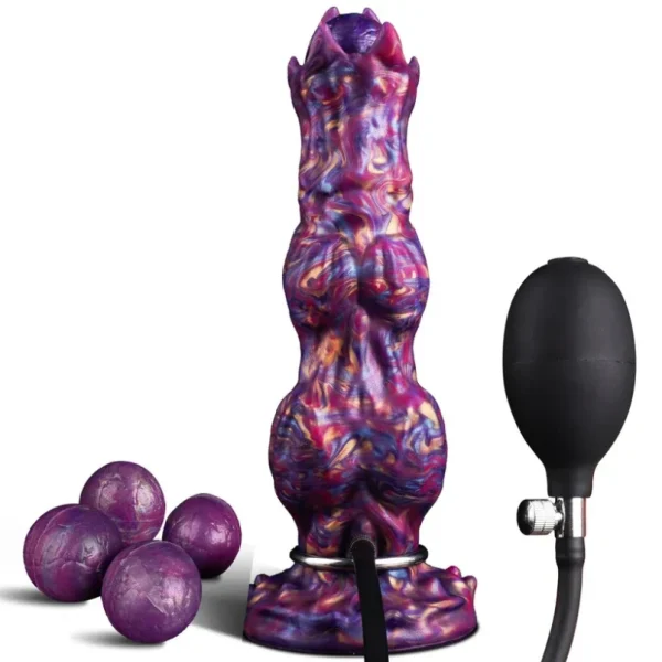 Fantasy Monster Ovipositor Dildo – Anal Beads Design für vaginale Dehnung & Eierlege-Simulation – Bild 5