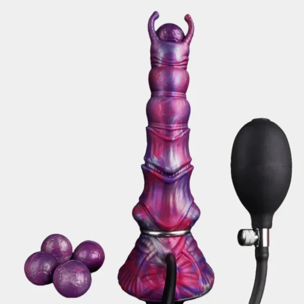 Fantasy Monster Ovipositor Dildo – Anal Beads Design für vaginale Dehnung & Eierlege-Simulation – Bild 6