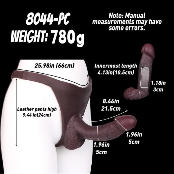 Verdickende & Vergrößernde Micropenis Strapon Hose – Realistisches Silikon-Design für Männer mit Natürlichem Hautgefühl – Bild 10