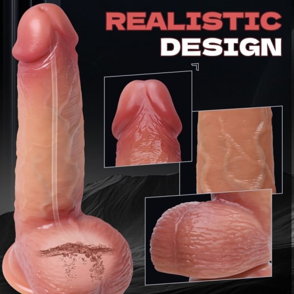 Yoni Massage Silikon Simulation Squirting Anal Dildo – Präzise G-Punkt Stimulation für Girl Masturbating – Bild 3