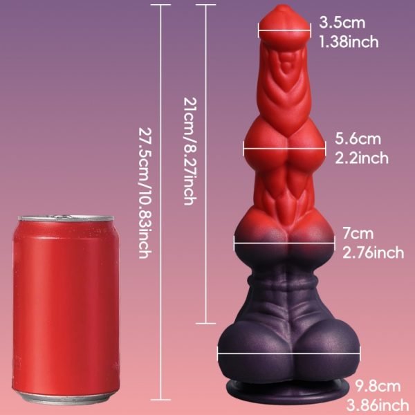 Fantasie Hunde-Knoten Monster Dildo – Doppelte Knoten-Expansion für Ultimative Vaginale & Anale Ekstase – Bild 8