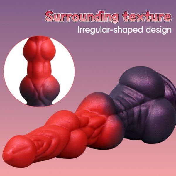 Fantasie Hunde-Knoten Monster Dildo – Doppelte Knoten-Expansion für Ultimative Vaginale & Anale Ekstase – Bild 7