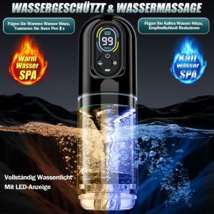 Multifunktionaler Blow Job Masturbator mit Teleskop-Vibration & Saugfunktion – IPX7 Sexspielzeug für Männer