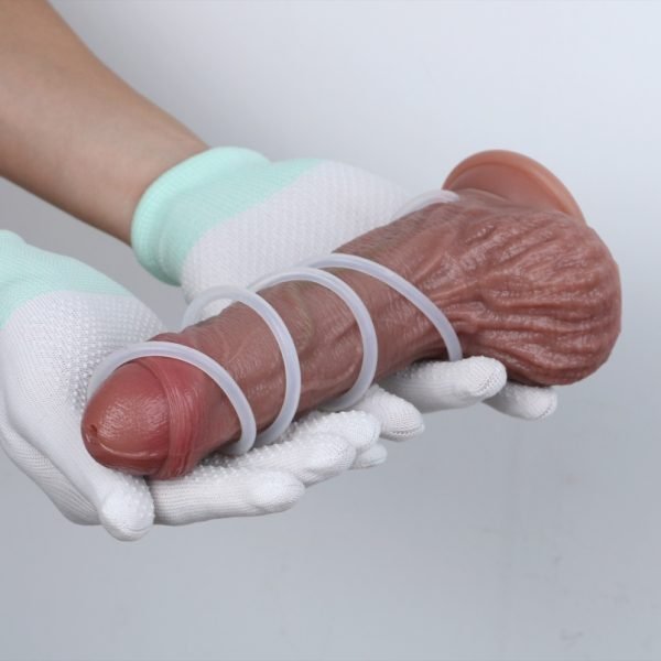 Realistischer Ejakulieren Dildo mit Skin-Sliding & Saugfuß – Der ultimative Squirting Dildo für lebensechten Sex – Bild 7