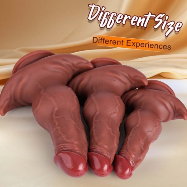 Fantasie Knot Dildo Monster Silikon Sexspielzeug – Stimulierende Anal- und Vaginalknotungserweiterung für Frauen – Bild 3