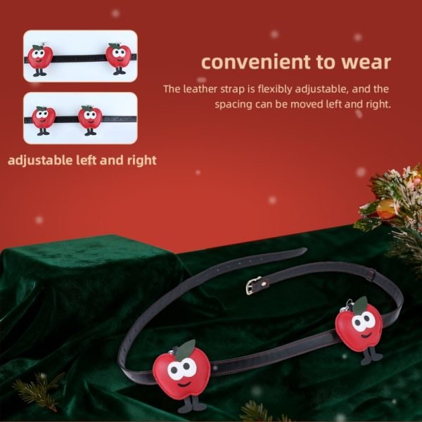 Fesselnde Weihnachtsfreude: Das Apfel-Nippel-Set mit prickelnden Nieten – Bild 7