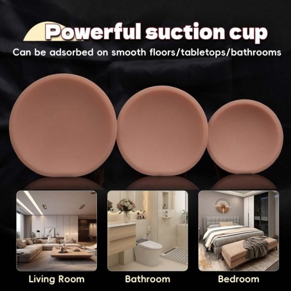 Realistischer Großer Penis aus "Real-Skin" Silikon – Perfekte Begleiter für G-Punkt Massage & Anal-Training – Bild 7