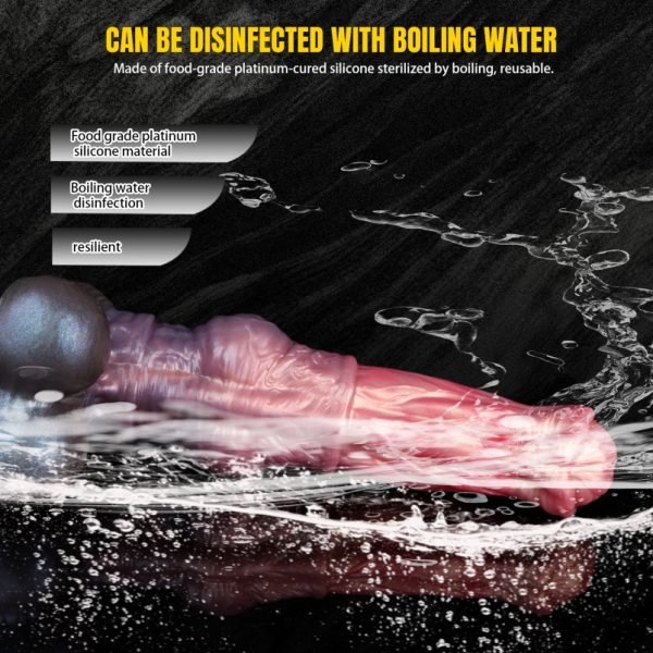 Fantasy Simulation Kont Pferdepenis – Dual-Layer Silikon M0nster Cock & Sex Toys für Frauen beim Orgasmus – Bild 10