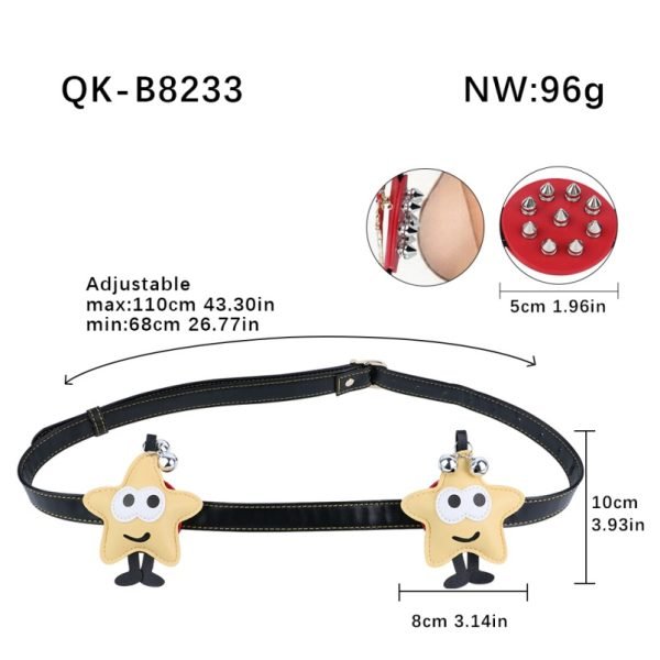 Weihnachtsstern BDSM-Set - Nipple Clamps und Bondage – Nipple Stimulation für intime Feiertage – Bild 2