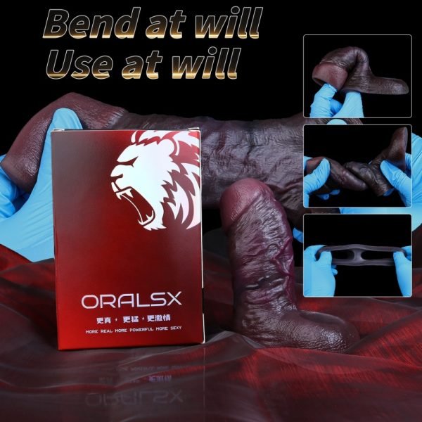 Simulierte Silikon-Penishülle "Black Duke" – Verlängerung und Intensivierung der Erektion – Bild 8