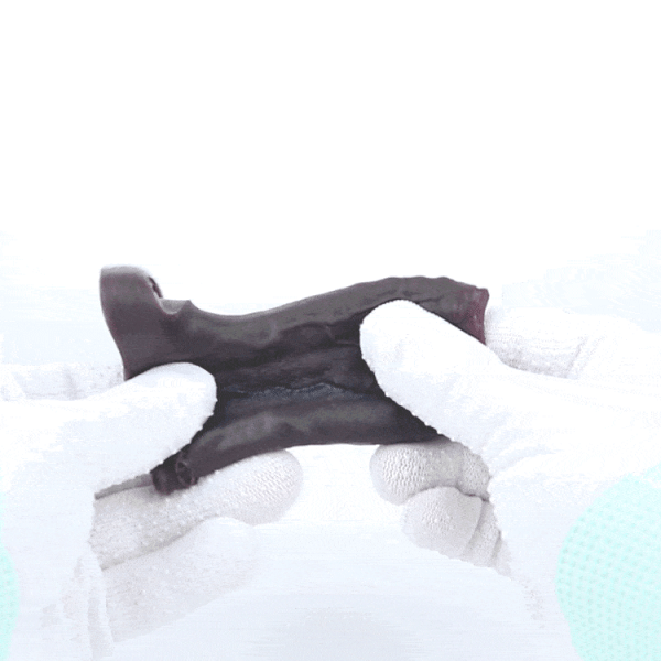 Realistische Silikon Penishülle für Girth-Enhancement & Mikropenis – Semi-Open Design mit Spermaring-Funktion – Bild 3